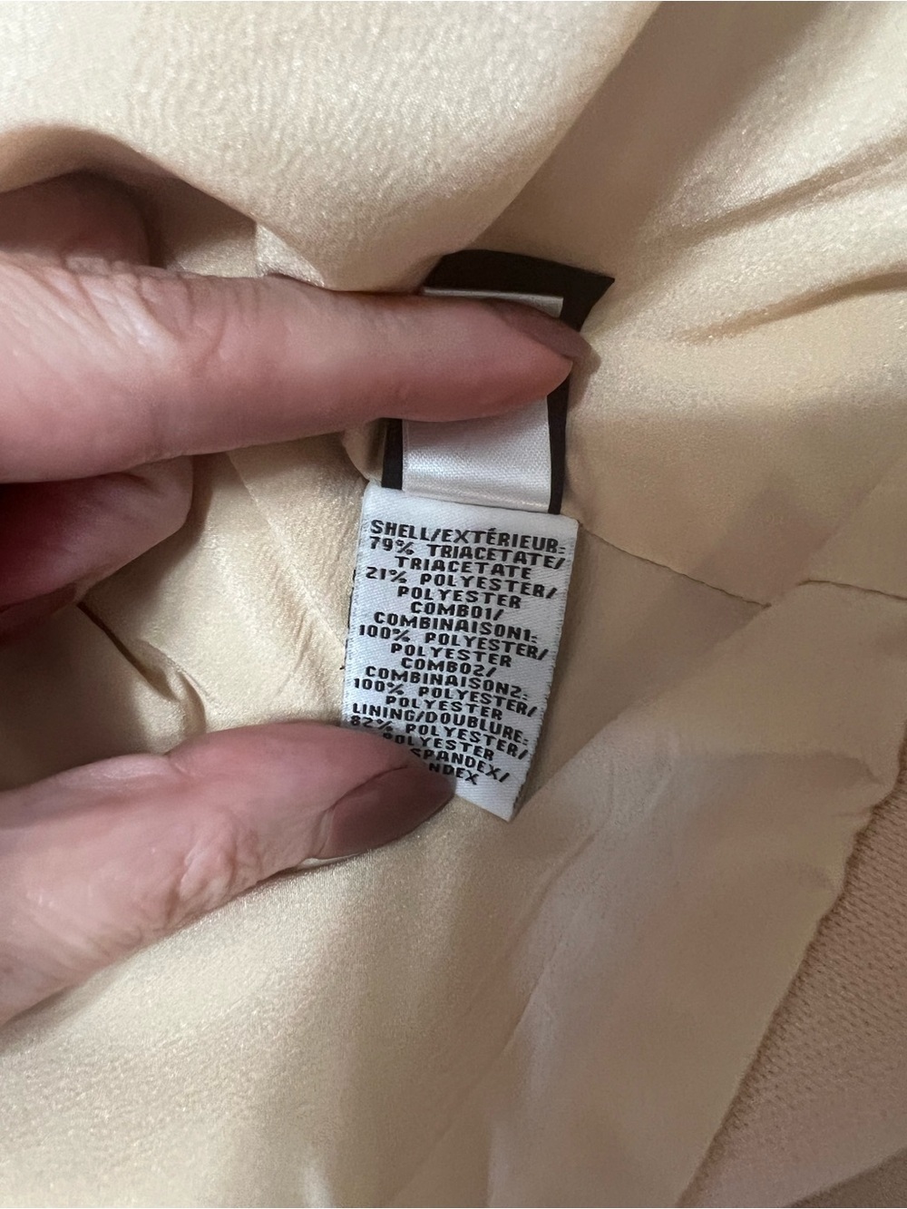 DIANE VON FURSTENBERG DVF
Colorblock Feriha Blazer 10 Navy Tan
Cream - Picture 10 of 13